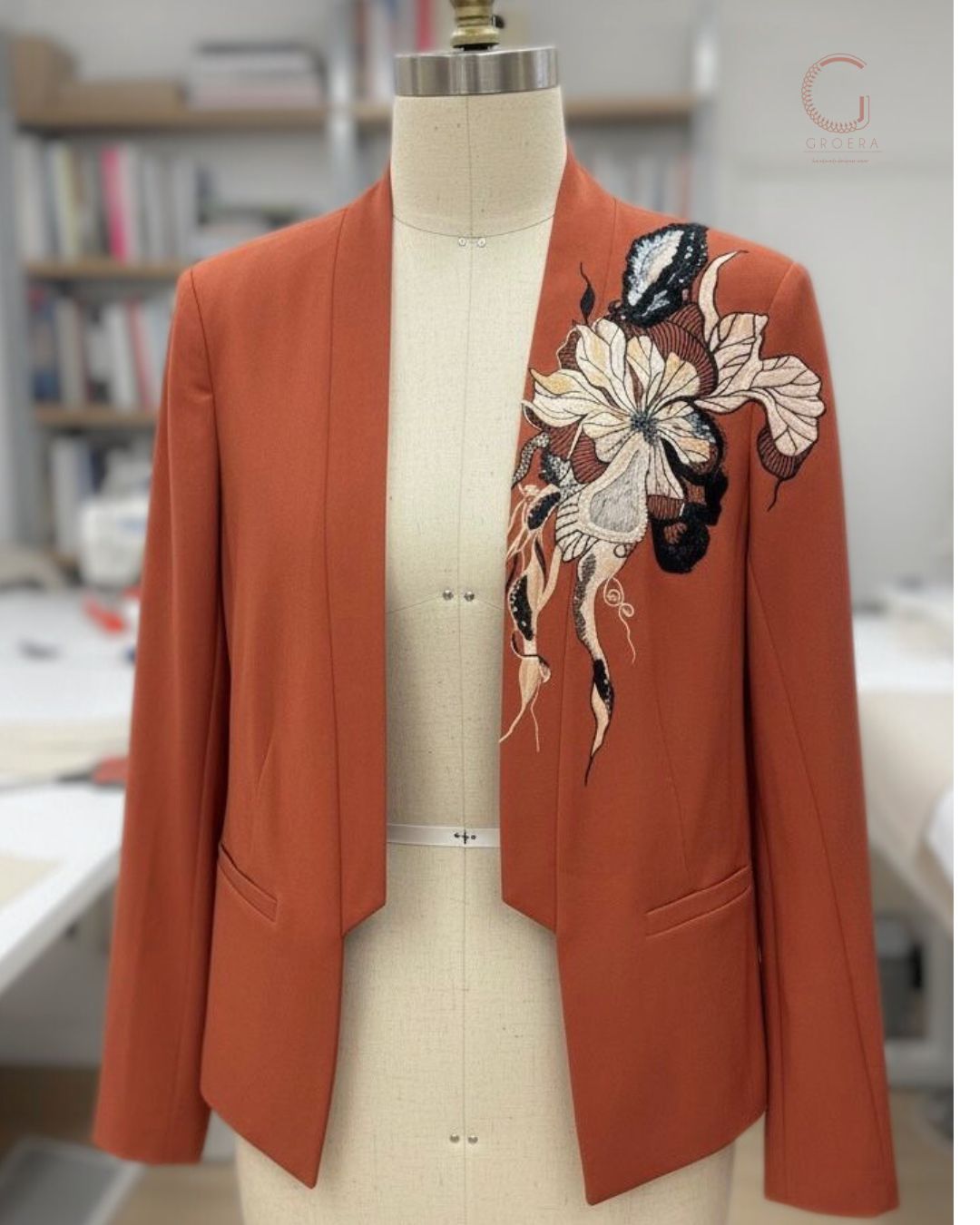 Upcycled Jacket- Emberlace
