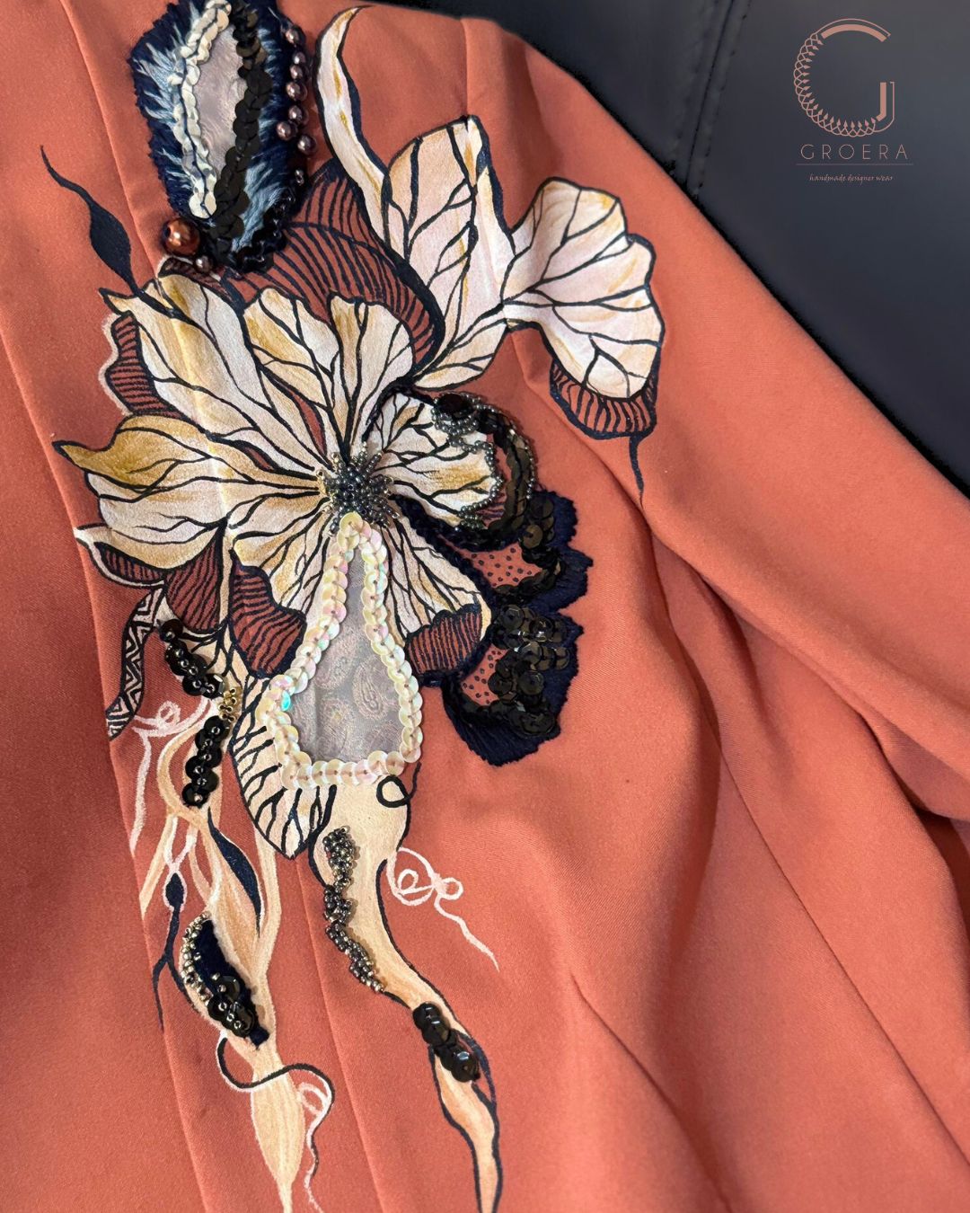 Upcycled Jacket- Emberlace