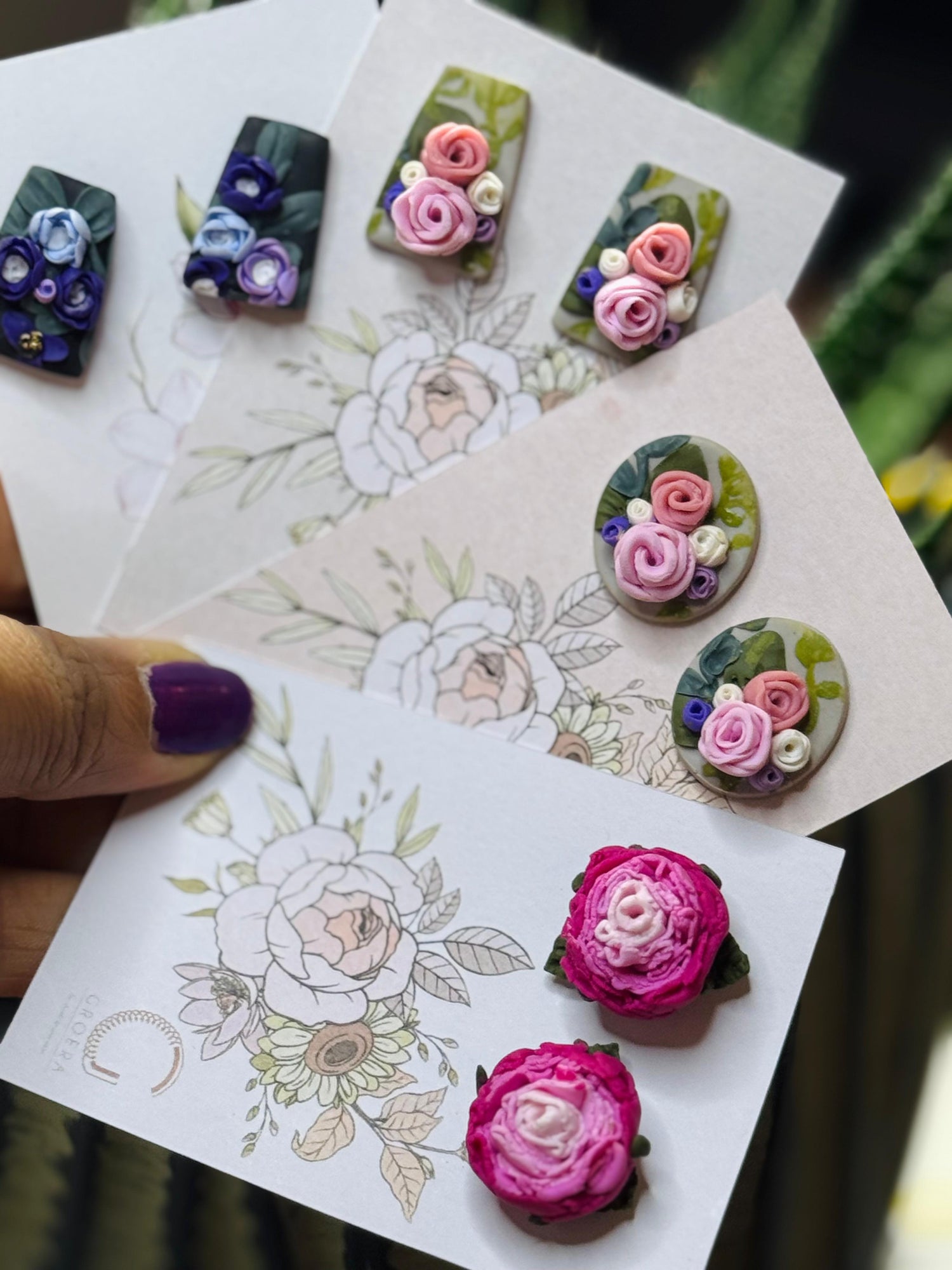 Polymer Clay earrings