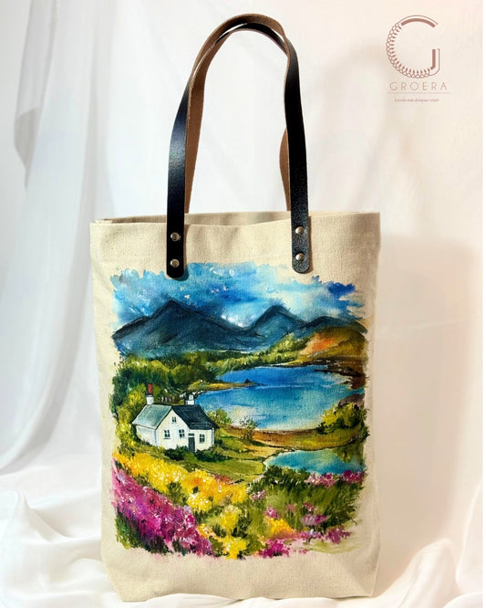 Painted Echoes Of The Glen Tote Bag