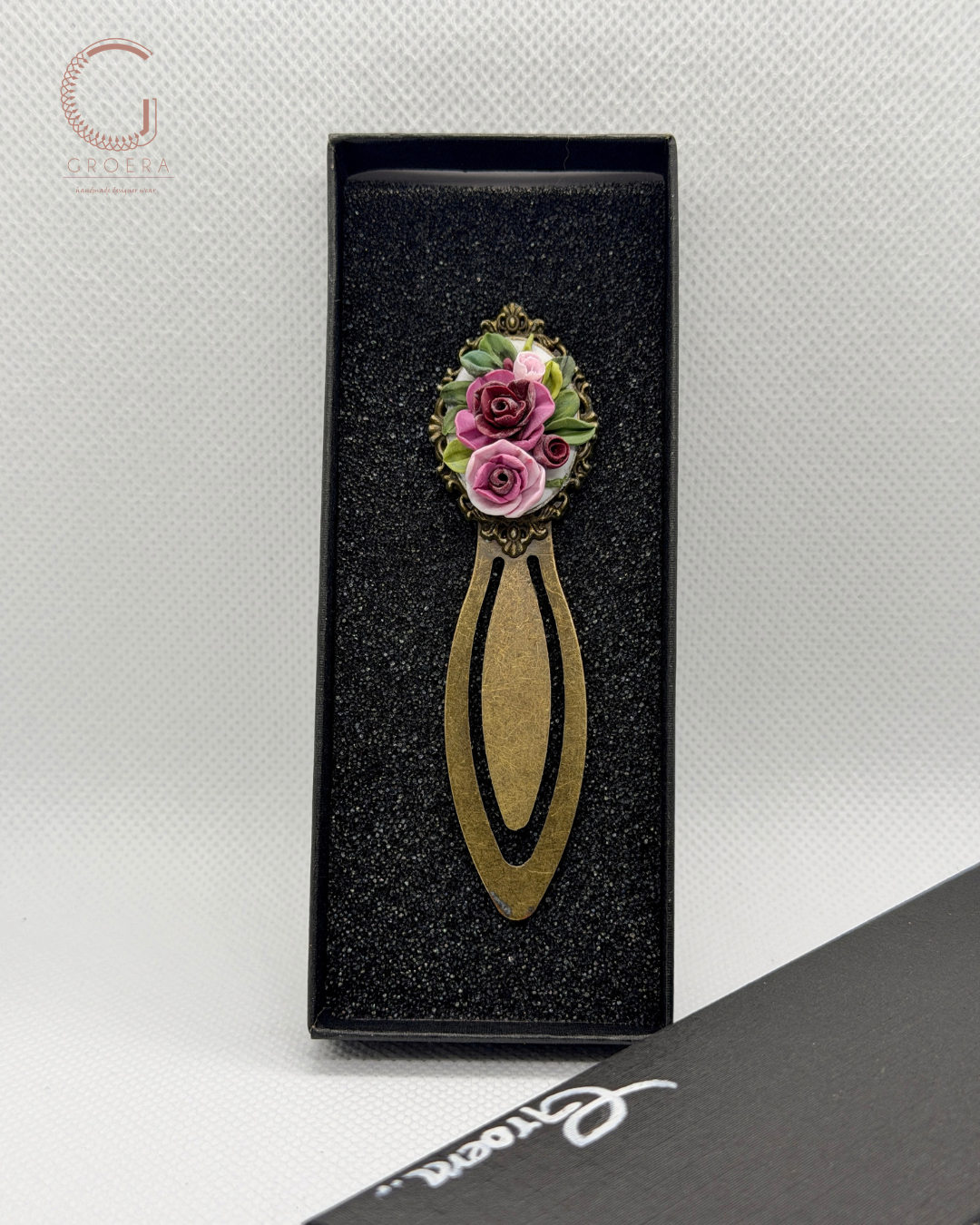 Groera handmade polymer clay bookmarks