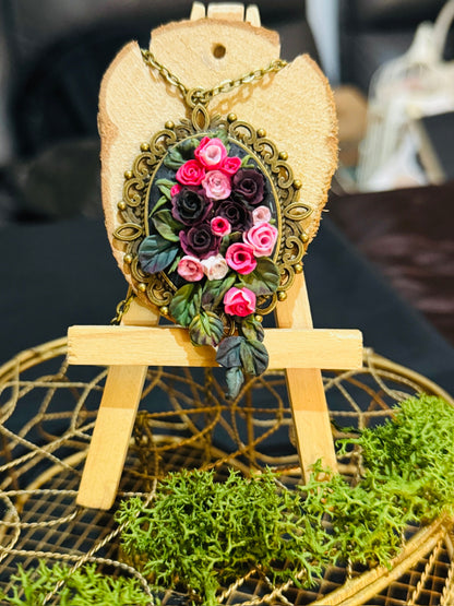 Vintage Botanical Pendent