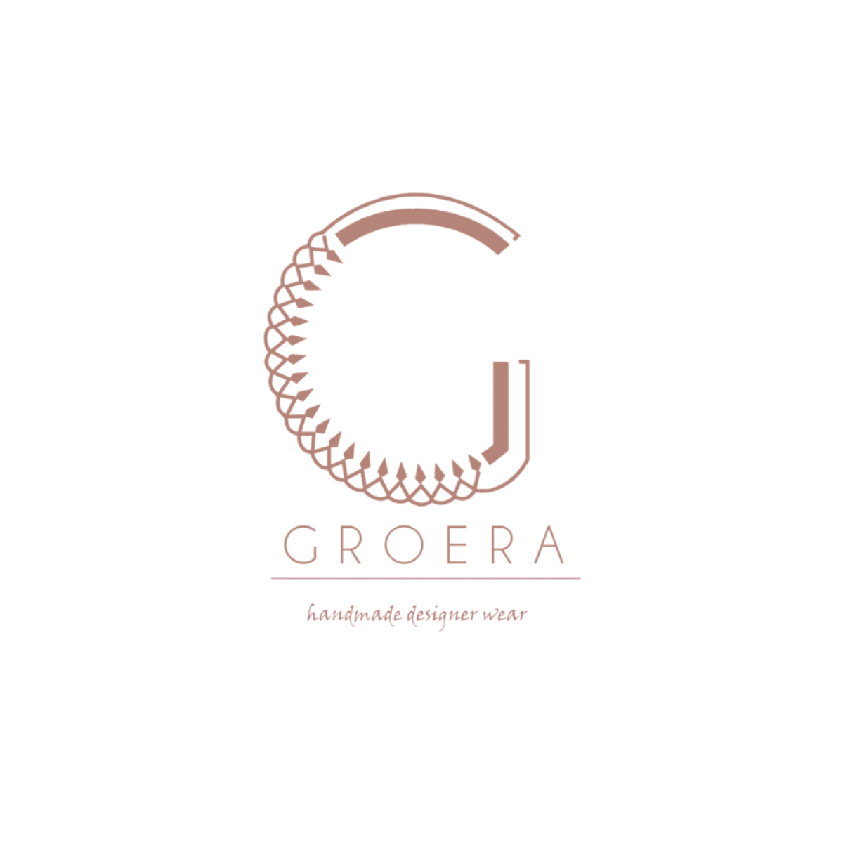 Logo of Groera with a decorative 'G' on a white background